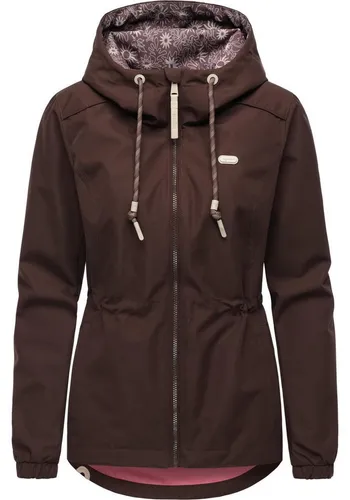 Ragwear Funktionsjacke Dankka Funktionelle Übergangsjacke mit Taillenzugkordel