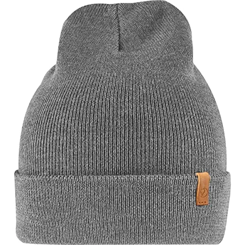 Fjällräven Classic Knit Hat grey (020) OneSize - Mützen & Stirnbänder für Skitourengeher, aus weicher Merinowolle für hohen Tragekomfort und optimale Wärme bei kühlen Temperaturen.