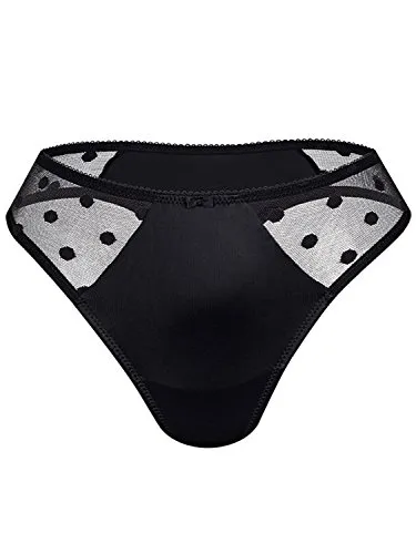 Sassa Damen String, Schwarz (Schwarz 500), 44