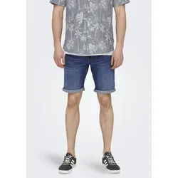 ONLY & SONS Herren Jeans Shorts ONSPly Denim Bermuda von ONLY & SONS