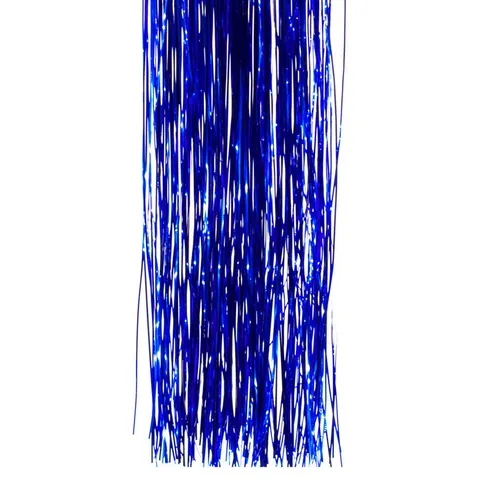 Creativery Lametta, Lametta 24x100cm - Blau