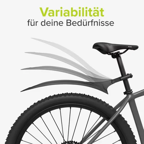 VELMIA Fahrrad Schutzblech Set für 24-29 Zoll
