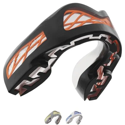 SafeJawz Nitro Mundschutz für Erwachsene und Junior – Perfekte Passform für Kontaktsportarten - Sportmundschutz mit FLUID FIT️ Technologie für optimalen Sitz und Kieferschutz. Ideal für Boxen, Basketball, MMA und mehr – mehrfach anpassbar für maximalen Komfort.