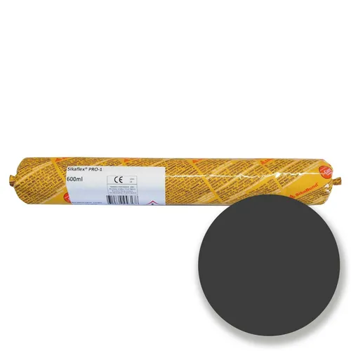 Dichtstoff f. Hochbaufugen Sikaflex PRO-1 Anthrazitgrau Schlauchbeutel m. 600 ml