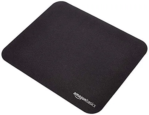 Amazon Basics Rechteckig Gaming-Mauspad, Standard, Schwarz von Amazon