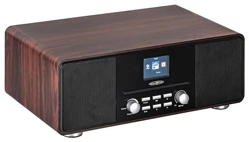 Reflexion HRA19DAB/W Design DAB+ Radio - DAB+ Radio mit 2x80Watt Leistung und 2,4
