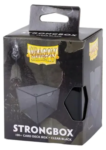 Dragon Shield Strongbox Clear Black