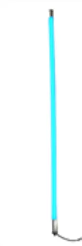 XENON LED Wandleuchte 5093 - 18W Blau, 123 cm mit weißem Kabel - Moderne LED Wandleuchte für Innenräume, ideal für Schaufenster und Events. Energieeffizient mit 18 Watt und stilvollem Design in Blau. Hochwertiges Material und einfache Montage.