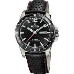 Festina CALENDARIO TITANIUM F20699/4 Herrenarmbanduhr - Hochwertige Herrenarmbanduhr aus Titan mit Datums- und Wochentagsanzeige, elegantes Design und wasserdicht bis 10 bar – ideal für jeden Anlass!