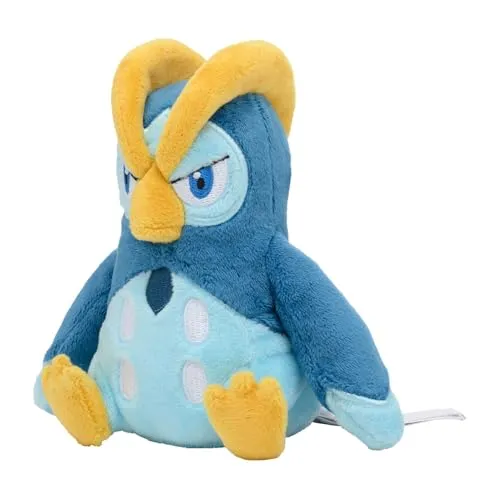 Pokemon fit Plüsch-Figur Pliprin 14 cm - Kuscheltier aus der Pokémon-Familie, perfekt zum Spielen und Kuscheln für Fans jeden Alters.