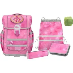 Familando Ballerina Schulranzen Set für Mädchen