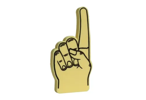 Deggelbam Football Schaumstofffinger Winkehand Jumbofinger - Fanartikel, Deutsche Herstellung!