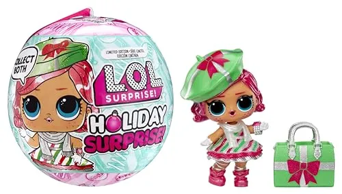 L.O.L. Surprise! Holiday Surprise - Dreamin' BB - mit Einer Sammlerpuppe, 8 Überraschungen, Sammlerpuppen zum Thema Urlaub, Limitierte Auflage, Geschenk für Mädchen ab 3 Jahren