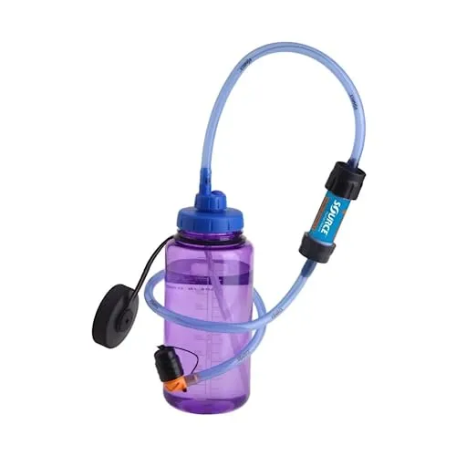 ConverTube SNEP + Sawyer Filter - Trinksystem für sauberes Wasser - Wasserentkeimung: Flexibles Trinksystem mit Sawyer Filter, entfernt 99,99999% Bakterien und filtert bis zu 400.000 Liter Wasser.