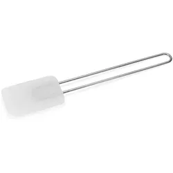 WAS Germany - Teigspatel mit Edelstahlgriff, 32 cm, Silikon