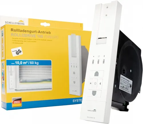 Schellenberg ROLLODRIVE 105 Rolladengurt-Antrieb Weiß von Schellenberg