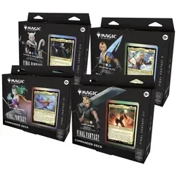 Magic the Gathering Final Fantasy Full Commander Deck (Deutsch) - Sammelkarte im hochwertigen Karton, ideal für Fans ab 6 Jahren. Perfekt für spannende Spiele und strategische Herausforderungen.