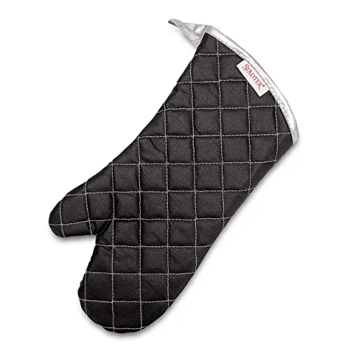 Backhandschuh 41 x 21 cm Schwarz