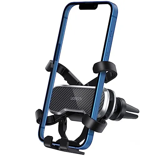 Gravity Handy-halterung Für Lüftung Kfz Halter Smartphone Lüftungsgitter In Schwarz - Ugreen