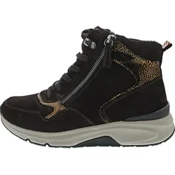 Gabor Comfort Schnürstiefel Braun in Gr. 40.5 - Warmer, sportlicher Schnürstiefel mit flexiblem, rutschhemmendem Profil. Ideal für ermüdungsfreies Gehen dank des Wechselfußbetts und der Polsterung. Gabor Comfort steht für höchsten Tragekomfort und Qualität.