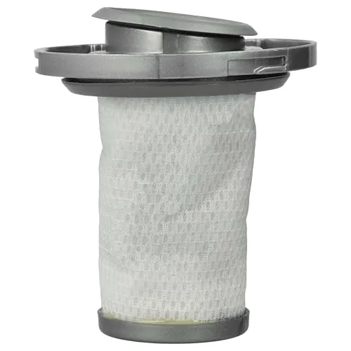 vhbw Trennfilter kompatibel mit Rowenta RH6837, RH6822, RH6821, RH6471 Staubsauger - Ersatz-Filter, Abwaschbar Grau Weiß