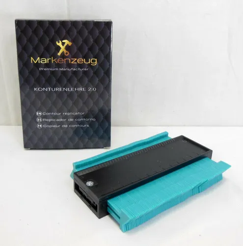 Markenzeug Premium Konturenlehre 120 mm Konturmessgerät Konturenschablone