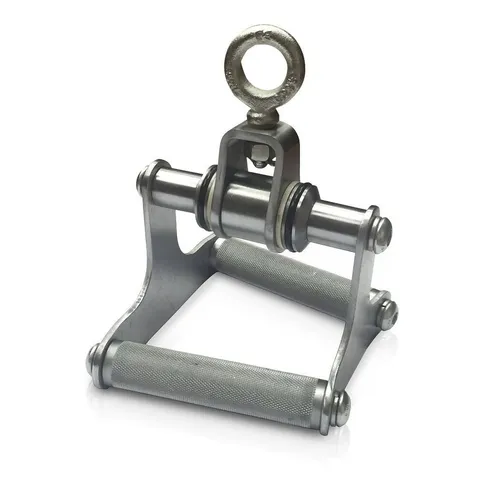 Sport-Thieme Kraftstation Parallel-Rudergriff Deluxe - Rudergeräte Zubehör für Kraftstation, mit gerändelten Griffe für besseren Halt und max. Belastbarkeit von 250 kg – ideal für professionelles Training.