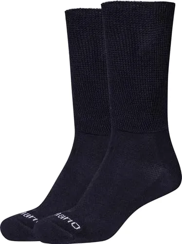 Camano Unisex-Socken 2 Paar mit Softbund marine Größe 39-42