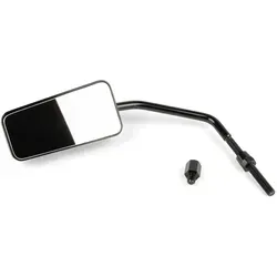 Spiegel STR8 F1 M8 Gewinde schwarz mit Adapter Linksgewinde von STR8