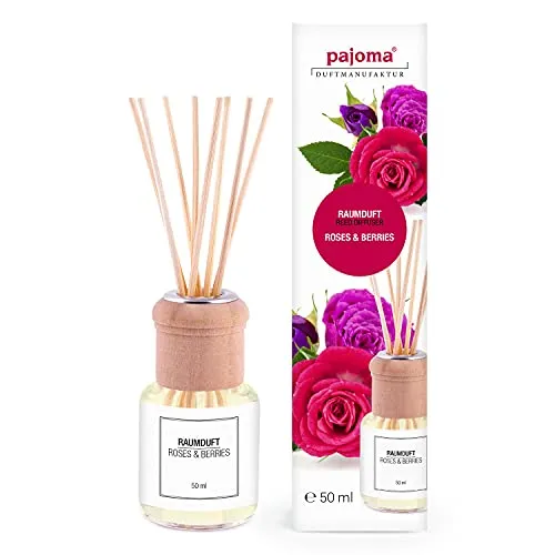 pajoma Raumduft Roses & Berries, 1er Pack (1 x 50 ml) in Geschenkverpackung