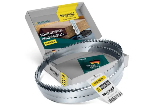 QUALITÄT AUS DEUTSCHLAND Bayerwald Werkzeuge Bandsägeblatt Uddeholm Bandsägeblatt 2240 x 15 x 0.5 x 6mm
