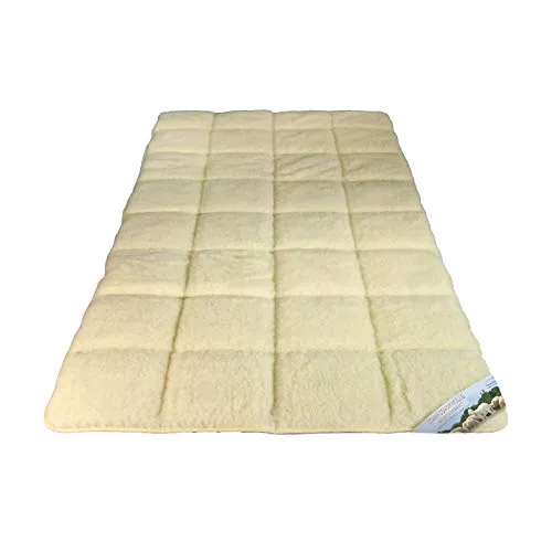 Walburga Unterbett Matratzenauflage Schafwolle 90x200