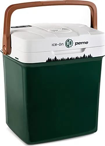 peme Essential Auto Kühlbox 22,9L - Haushaltsgroßgeräte – Kühl- und Warmhaltebox mit 12V & 230V Dual Power, Eco-Modus und USB-Ladefunktion für unterwegs.