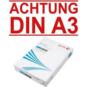Xerox Kopierpapier 003R92821, Business, A3, 80g/qm, weiß, 500 Blatt