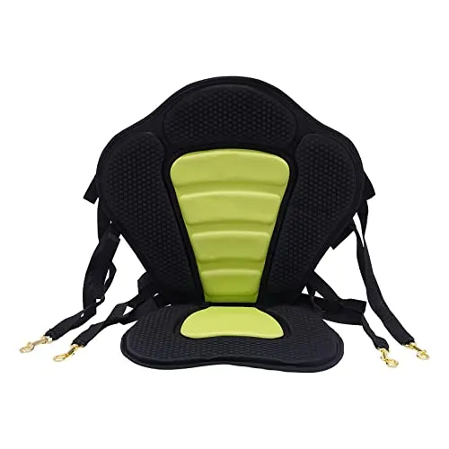 Cutycaty Kajak Sitz,Dick Gepolsterter SUP Sitz,Kajak Sitz mit Hoher Rückenlehne,mit Aufbewahrungstasche Rutschfestes Kajak-Sitz