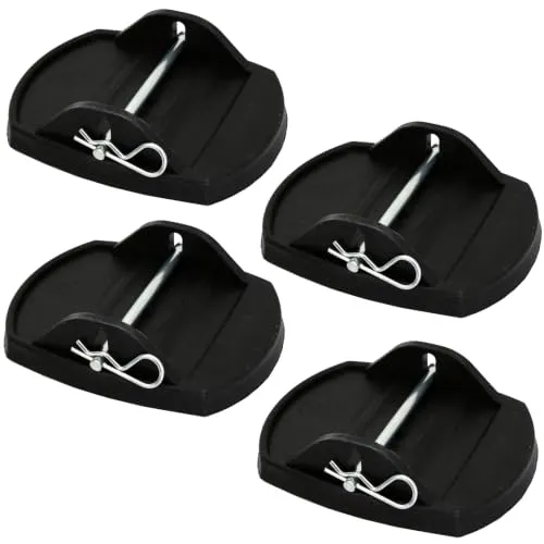 Stützplatten Wohnwagen 4er-Set