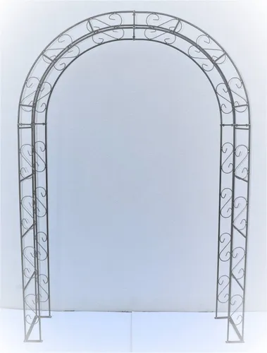 Hirsch Terracotta Rosenbogen Rund Edelrost 165 cm von Hirsch Terracotta