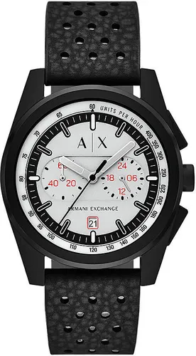 Armani Exchange Herrenarmbanduhr - Elegante Armbanduhr für Herren mit präzisem Quartzwerk, 42mm Gehäuse und wahlweise Edelstahl-, Leder- oder Silikonarmband – ideal für jeden Anlass.