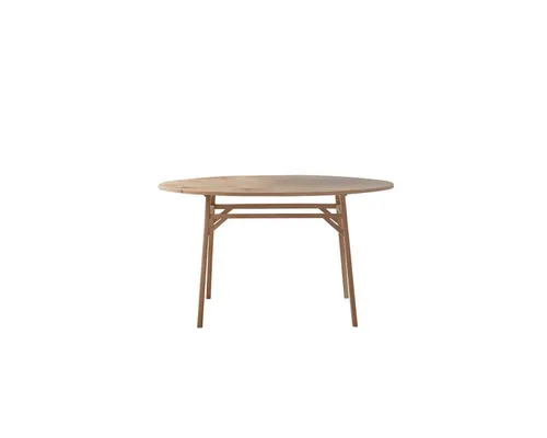 Tikamoon Esstisch Ovaler Tisch Elena aus massivem Teakholz 140 - Eleganter ovaler Esstisch Elena aus massivem, recyceltem Teakholz, ideal für gesellige Mahlzeiten. Platz für 2-4 Personen, Höhe der Beine 72 cm. Hochwertige Verarbeitung und ansprechendes Design für Ihr Zuhause.