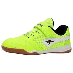 KangaROOS Kinder K-Braceyard EV Sneaker Neon Yellow/Jet Black, Schuhgröße: 30 EU - Sportlicher Kinder-Sneaker für Alltag und Freizeit. Leichtes Design mit Klettverschluss für einfaches An- und Ausziehen. Atmungsaktives Obermaterial und flexible Sohle bieten optimalen Komfort und Bewegungsfreiheit.