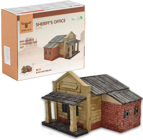 Wise Elk 70514 - Sheriff Office - Mini Bricks Constructor Set