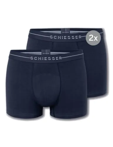 Schiesser Herren 2 Pack Shorts Unterwäsche von Schiesser