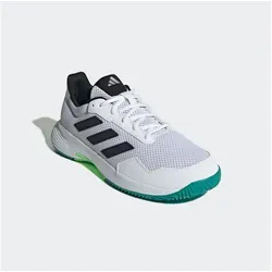 adidas Performance COURT SPEC 2 Tennisschuh - Hartplatz & Sandplatz, Größe 43 EU - Tennisschuhe für Hart- und Sandplatz, sportlicher Stil in Cloud White/Core Black/Pure Teal, ideal für ambitionierte Spieler.