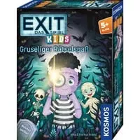 EXIT Das Spiel Kids: Gruseliger Rätselspaß - Unheimliche Rätsel im Schloss Schauerstein, für 1-4 Kinder ab 5 Jahren, fördert Teamarbeit und Kreativität