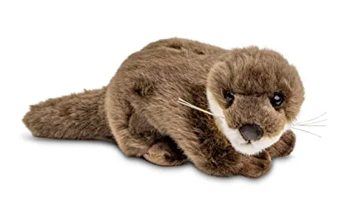 Uni-Toys - Otter Baby, stehend - 26 cm (Länge) - Plüsch-Otter - Plüschtier, Kuscheltier