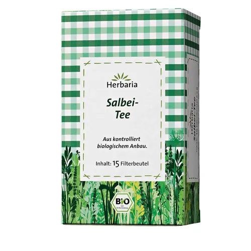 Herbaria-Salbei-Tee Bio 15 Filterbeutel
