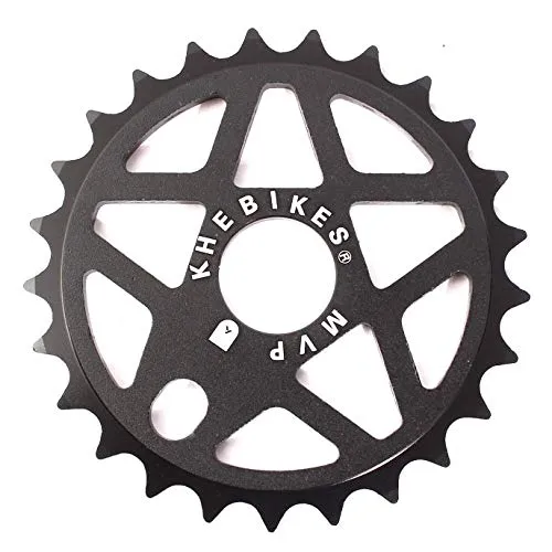 KHEbikes KHE BMX Kettenblatt 25 Zähne 7005 Aluminium matt schwarz Dicke 5mm CNC nur 54g