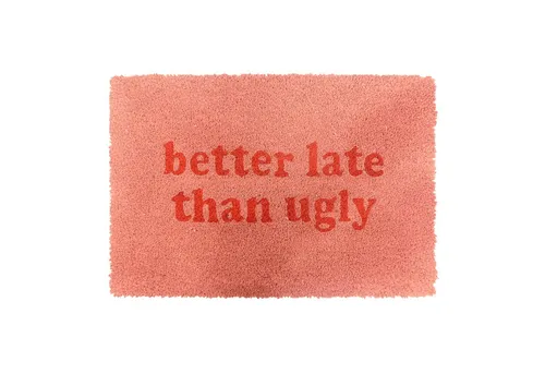 Fußmatten Pink von Relaxdays