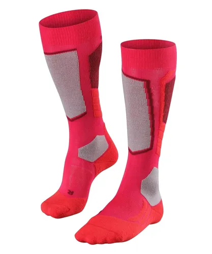 Falke SK2 Intermediate Wool Damen Skiing Kniestrümpfe 37-38 in rot von FALKE