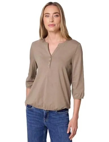 Street One Shirt im Tunika-Look Light Terra Mocha von Street One